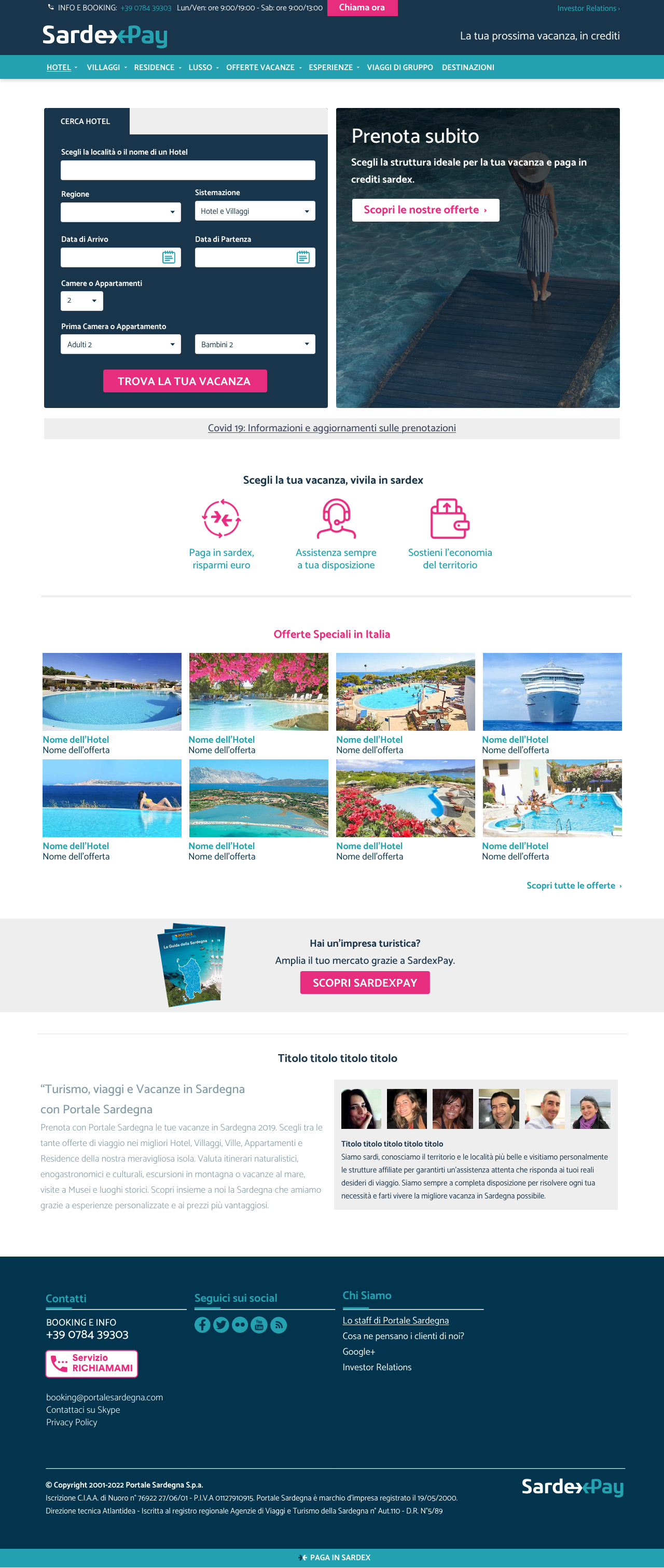 Clicca per tornare indietro